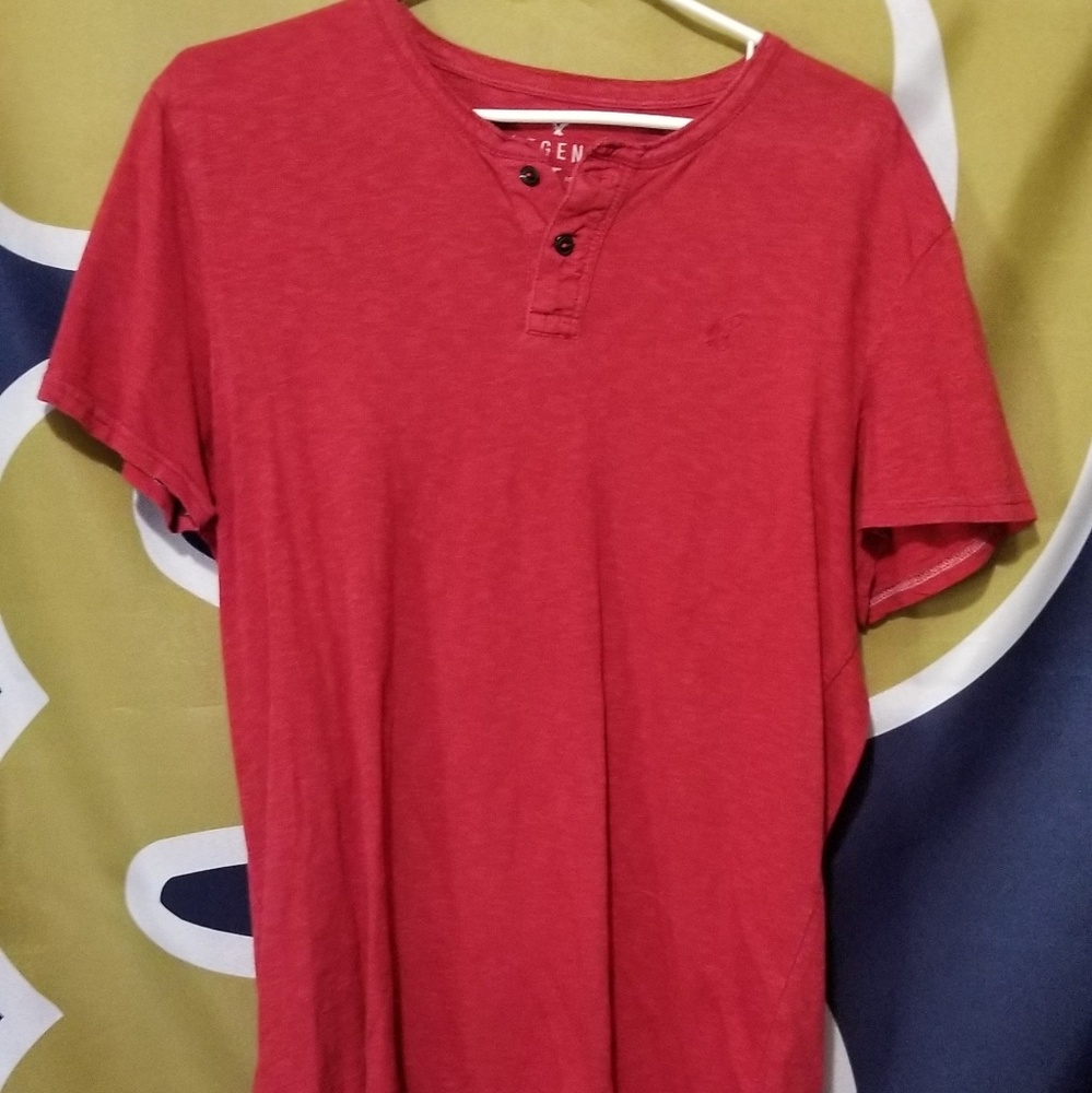 2 American Eagle henley t shirts